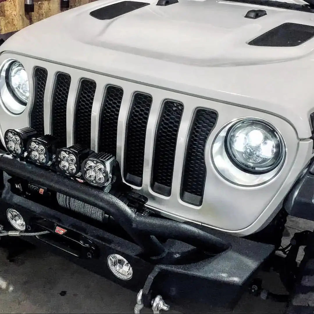 7" High Powered LED Headlights | DOT Certified Sealed Beam Replacement | Jeep Wrangler & Classic Cars by ORACLE Lighting