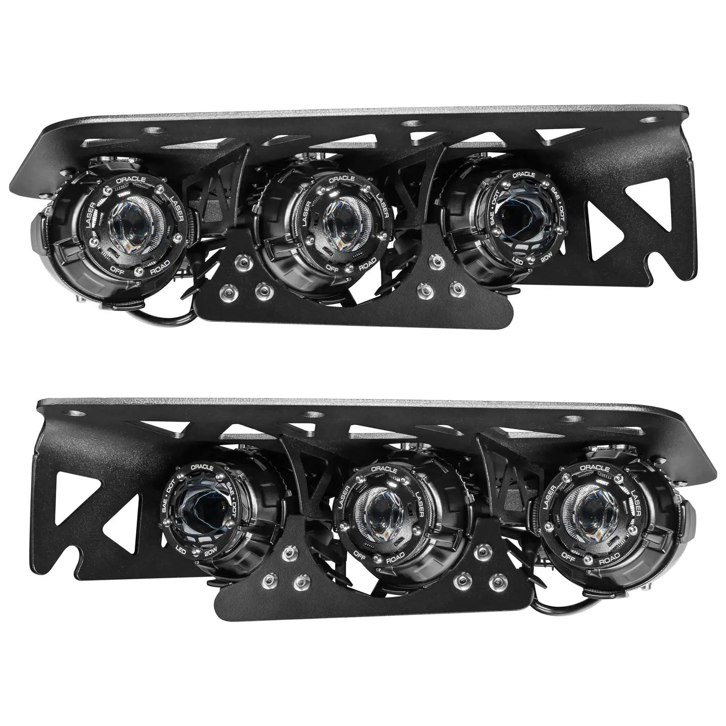 ORACLE Lighting 2021-2025 Ford Bronco Off Road LASER Auxiliary Lights + LED Fog Light Kit for Steel Bumper by ORACLE Lighting