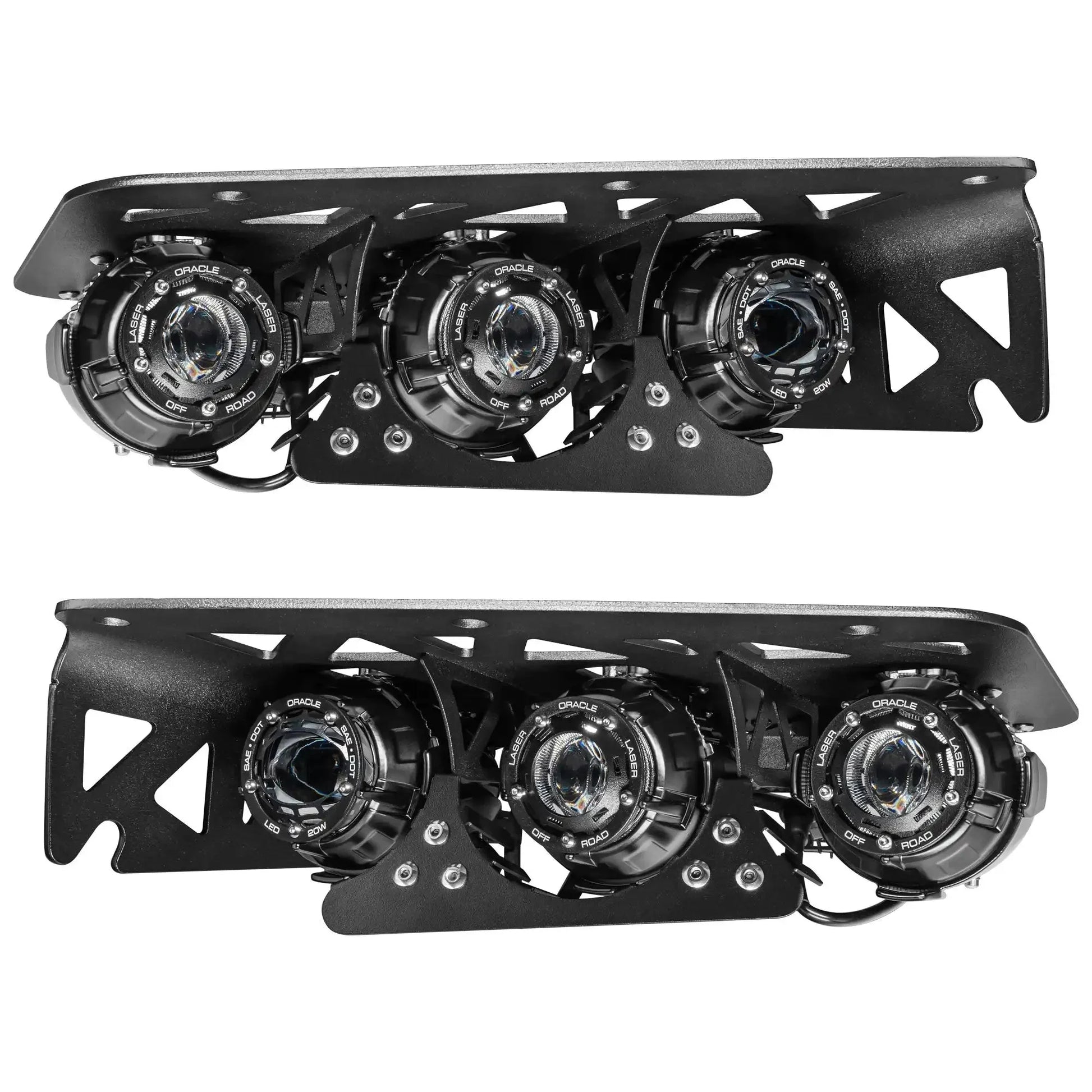 ORACLE Lighting 2021-2025 Ford Bronco Off Road LASER Auxiliary Lights + LED Fog Light Kit for Steel Bumper by ORACLE Lighting