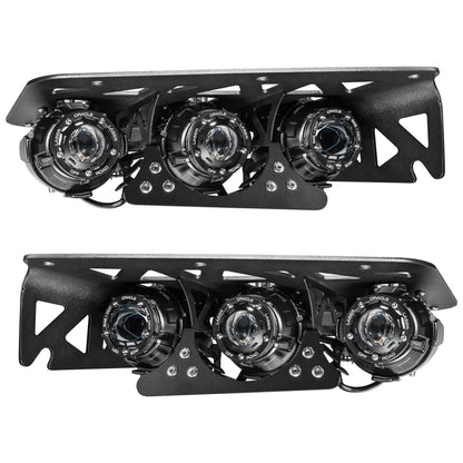 ORACLE Lighting 2021-2025 Ford Bronco Off Road LASER Auxiliary Lights + LED Fog Light Kit for Steel Bumper by ORACLE Lighting