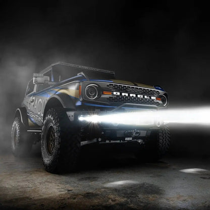 ORACLE Lighting 2021-2025 Ford Bronco Off Road LASER Auxiliary Lights + LED Fog Light Kit for Steel Bumper by ORACLE Lighting