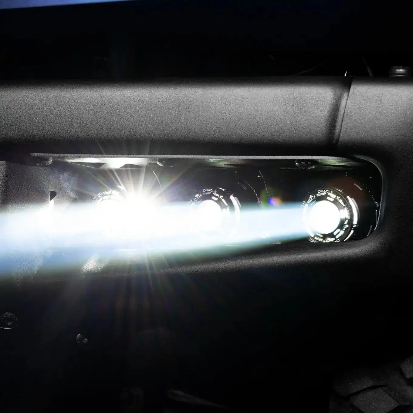 ORACLE Lighting 2021-2025 Ford Bronco Off Road LASER Auxiliary Lights + LED Fog Light Kit for Steel Bumper by ORACLE Lighting