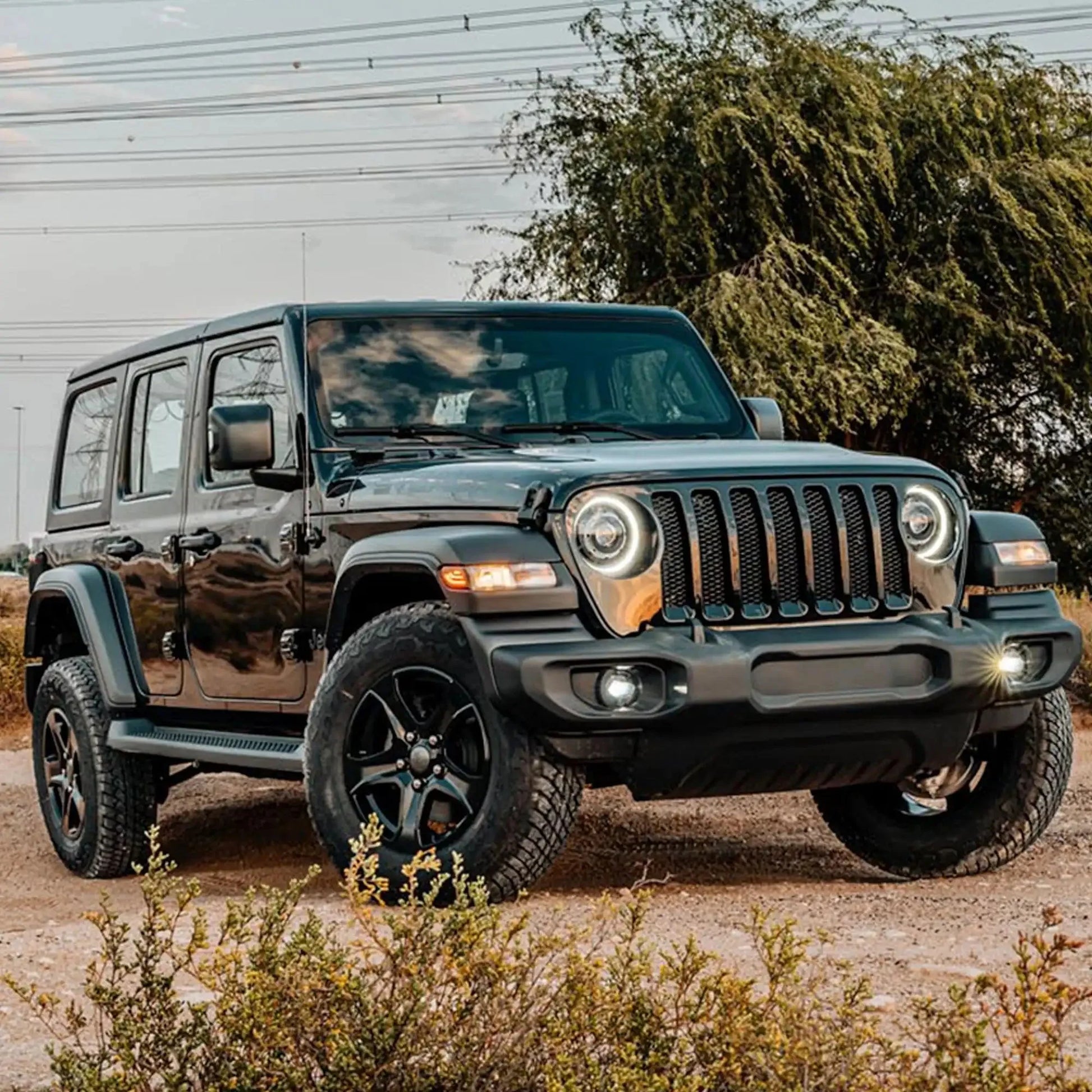 ORACLE Lighting Jeep Wrangler JL/ Gladiator JT "Smoked Lens" LED Front Sidemarkers by ORACLE Lighting