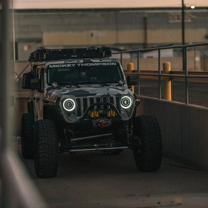 ORACLE Lighting Oculus™ Switchback Bi-LED Projector Headlights for Jeep Wrangler JL/ Gladiator JT by ORACLE Lighting