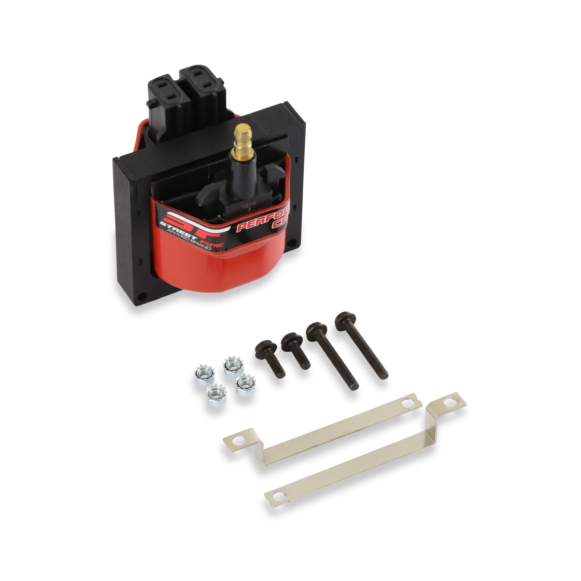 Street Fire Igntiion Coil Dual Connector, Red, GM HEI distributors by MSD