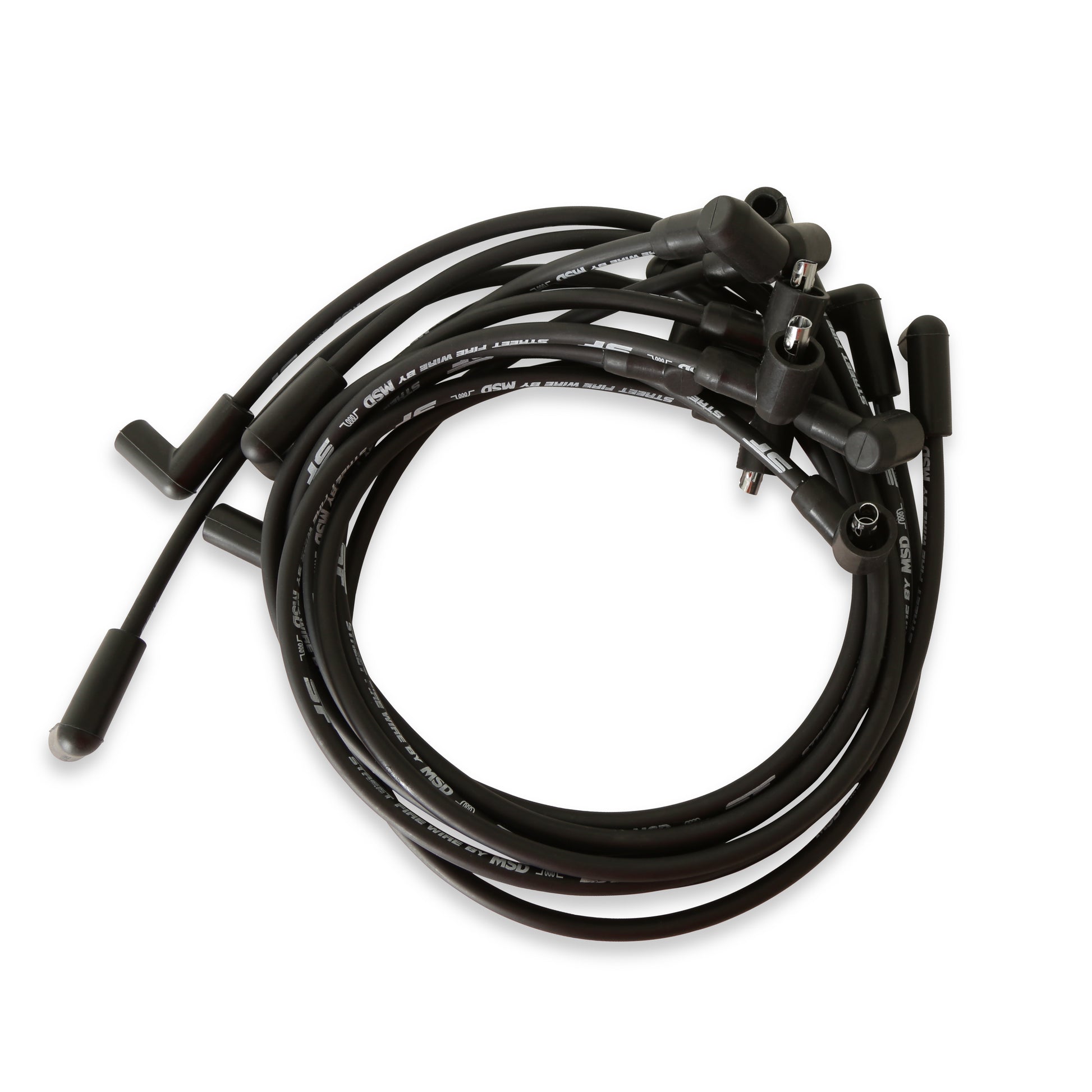 Street-Fire Wire Set SBC, Socket Dist. Cap over VC by MSD