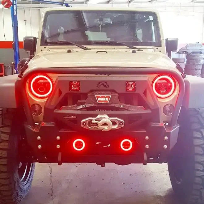 7" High Powered LED Headlights | DOT Certified Sealed Beam Replacement | Jeep Wrangler & Classic Cars by ORACLE Lighting