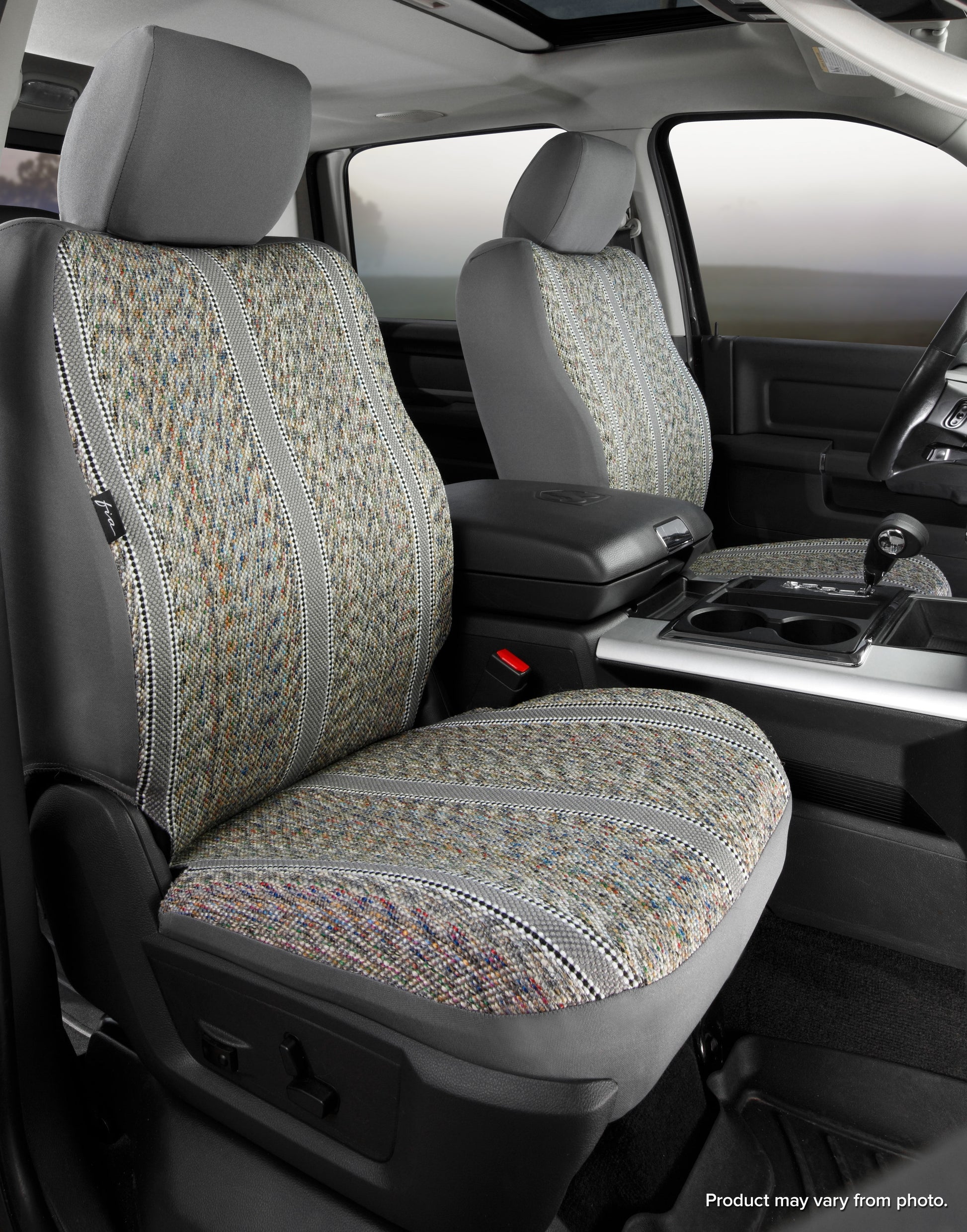 TR40 Series - Wrangler Universal Saddle Blanket Seat Cover - Gray by FIA