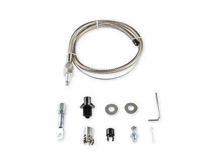 Adjustable and cuts to length. 36 Inch cable with 24 Inch sleeve. by Mr Gasket
