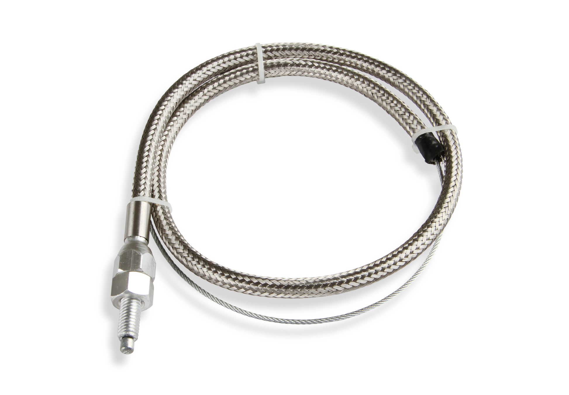 Adjustable and cuts to length. 36 Inch cable with 24 Inch sleeve. by Mr Gasket