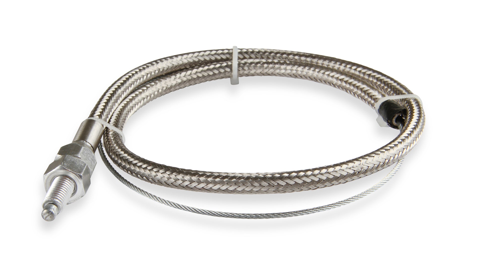Adjustable and cuts to length. 36 Inch cable with 24 Inch sleeve. by Mr Gasket