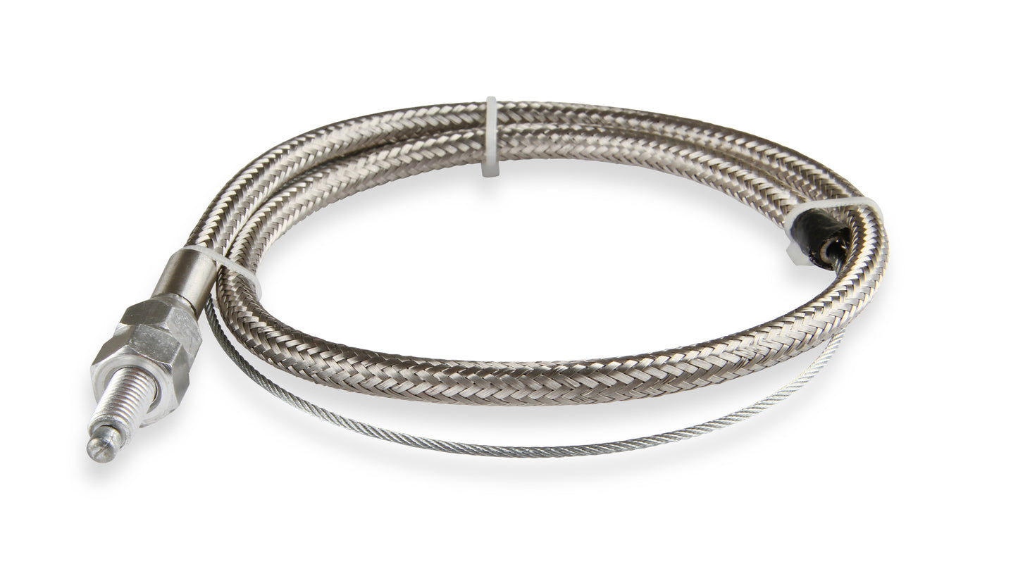 Adjustable and cuts to length. 36 Inch cable with 24 Inch sleeve. by Mr Gasket