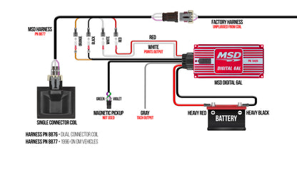 MSD Digital 6AL Ignition Control - Black by MSD