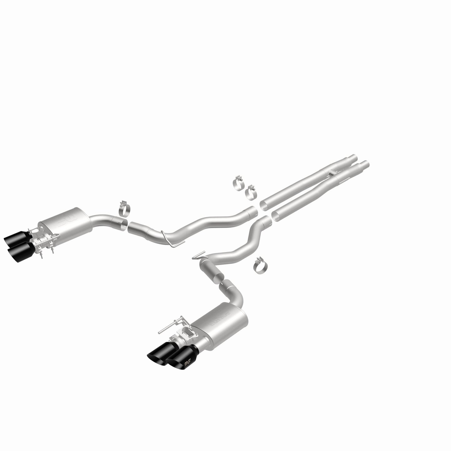 Magnaflow Competition Series Black Chrome Tips Cat-Back System by MagnaFlow Exhaust Products