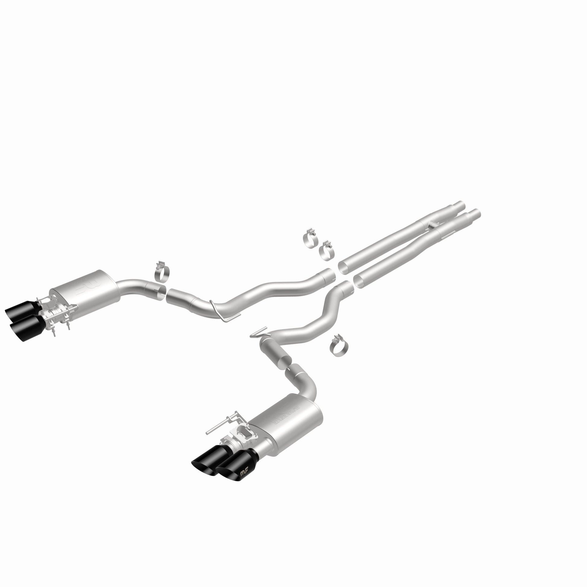 Magnaflow Competition Series Black Chrome Tips Cat-Back System by MagnaFlow Exhaust Products