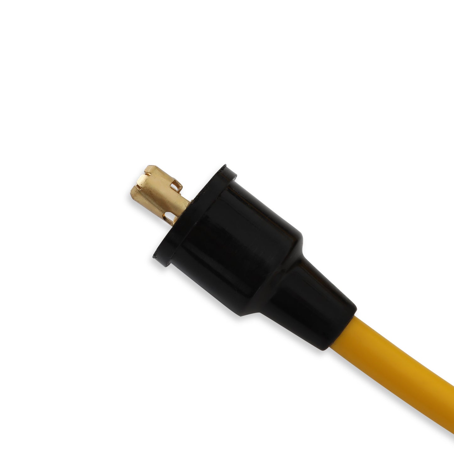 Spark Plug Wire Set- Super Stock Graphite Core 8mm- Chevy/ GMC V8 1955-74-Yellow by ACCEL