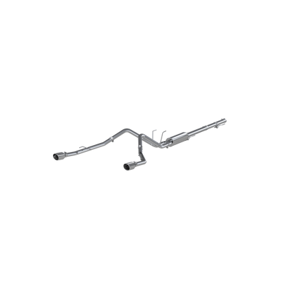 3in. Cat-Back. 2.5in. Dual Split Rear Exit. T409 by MBRP Exhaust