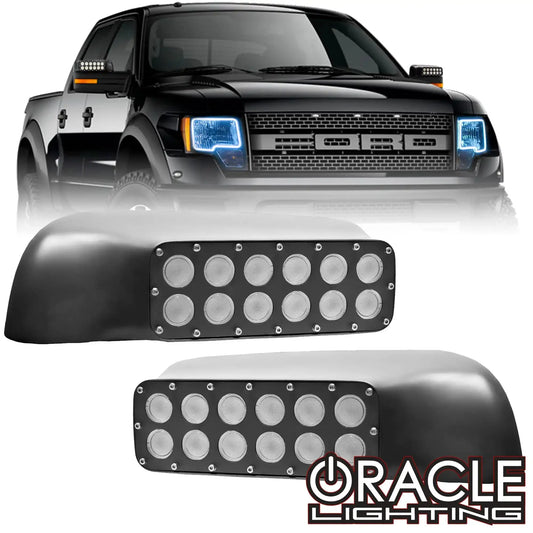 ORACLE Lighting 2009-2014 Ford F150/Raptor LED Off-Road Side Mirrors by ORACLE Lighting