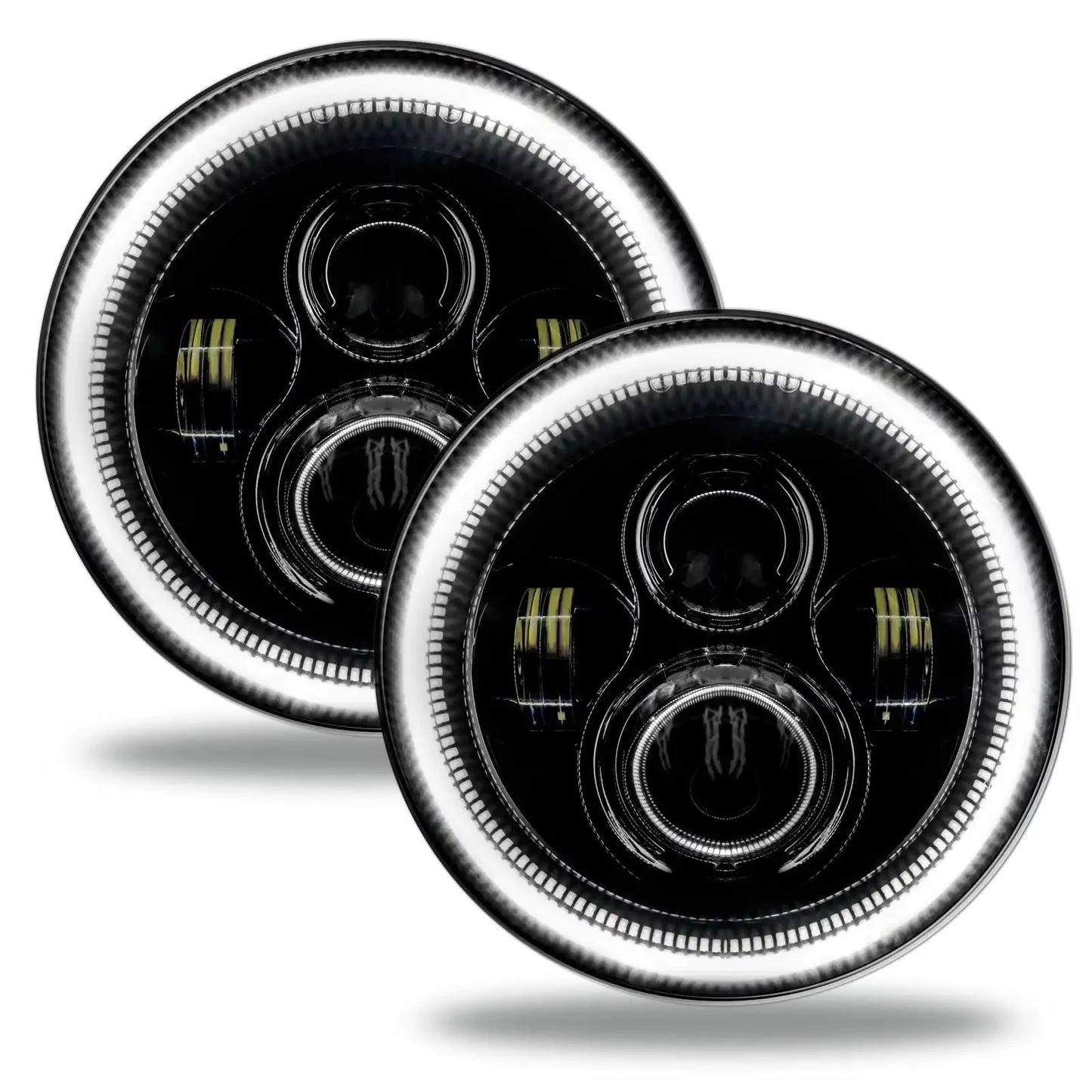 7" High Powered LED Headlights | DOT Certified Sealed Beam Replacement | Jeep Wrangler & Classic Cars by ORACLE Lighting