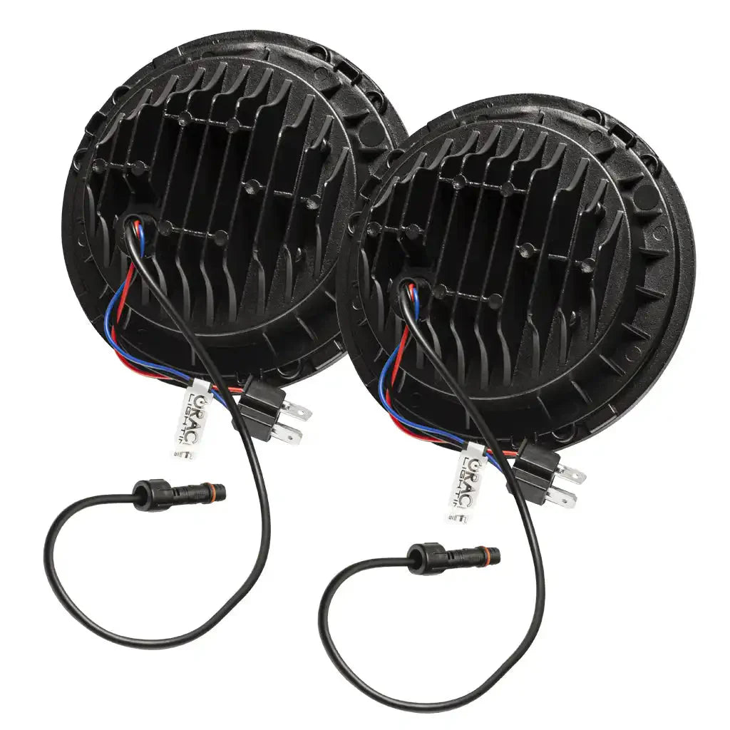 ORACLE Lighting Jeep Wrangler JL/Gladiator JT Dynamic ColorSHIFT® 7" High Powered LED Headlights (Pair) by ORACLE Lighting