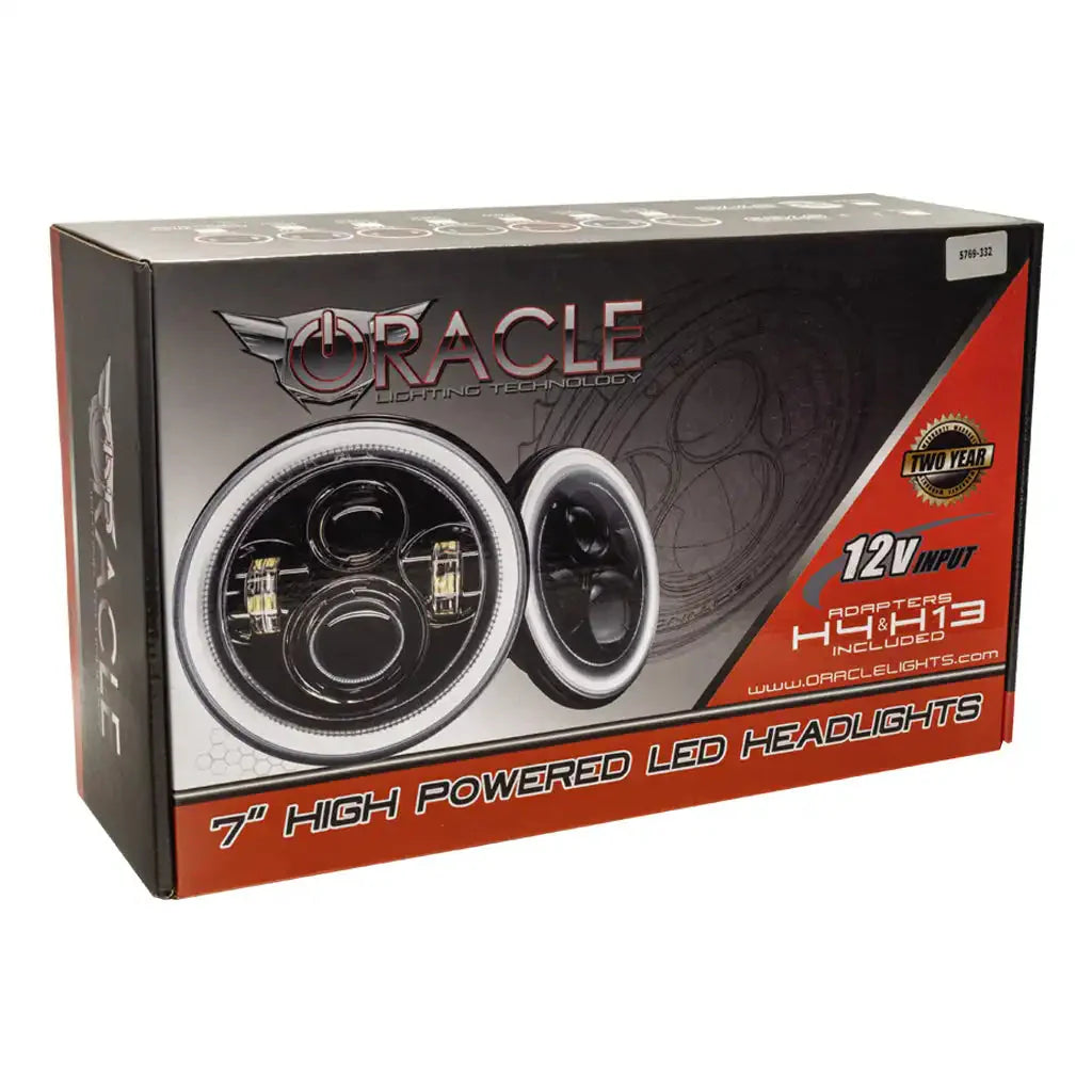 ORACLE Lighting Jeep Wrangler JL/Gladiator JT Dynamic ColorSHIFT® 7" High Powered LED Headlights (Pair) by ORACLE Lighting