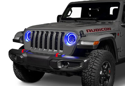 ORACLE Lighting Jeep Wrangler JL/Gladiator JT 7" High Powered LED Headlights (Pair) by ORACLE Lighting