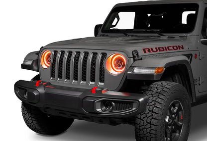 ORACLE Lighting Jeep Wrangler JL/Gladiator JT 7" High Powered LED Headlights (Pair) by ORACLE Lighting
