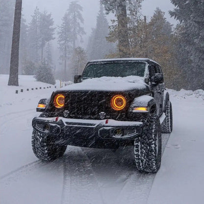 7" High Powered LED Headlights | DOT Certified Sealed Beam Replacement | Jeep Wrangler & Classic Cars by ORACLE Lighting