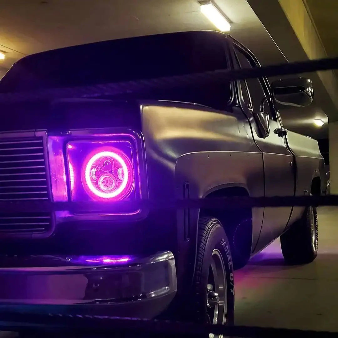 7" High Powered LED Headlights | DOT Certified Sealed Beam Replacement | Jeep Wrangler & Classic Cars by ORACLE Lighting
