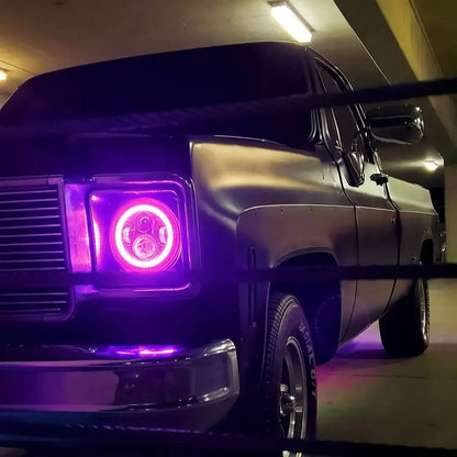 7" High Powered LED Headlights | DOT Certified Sealed Beam Replacement | Jeep Wrangler & Classic Cars by ORACLE Lighting