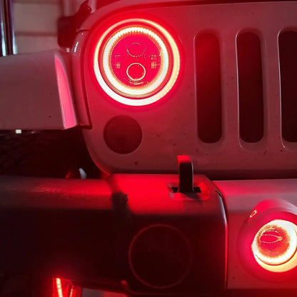 7" High Powered LED Headlights | DOT Certified Sealed Beam Replacement | Jeep Wrangler & Classic Cars by ORACLE Lighting