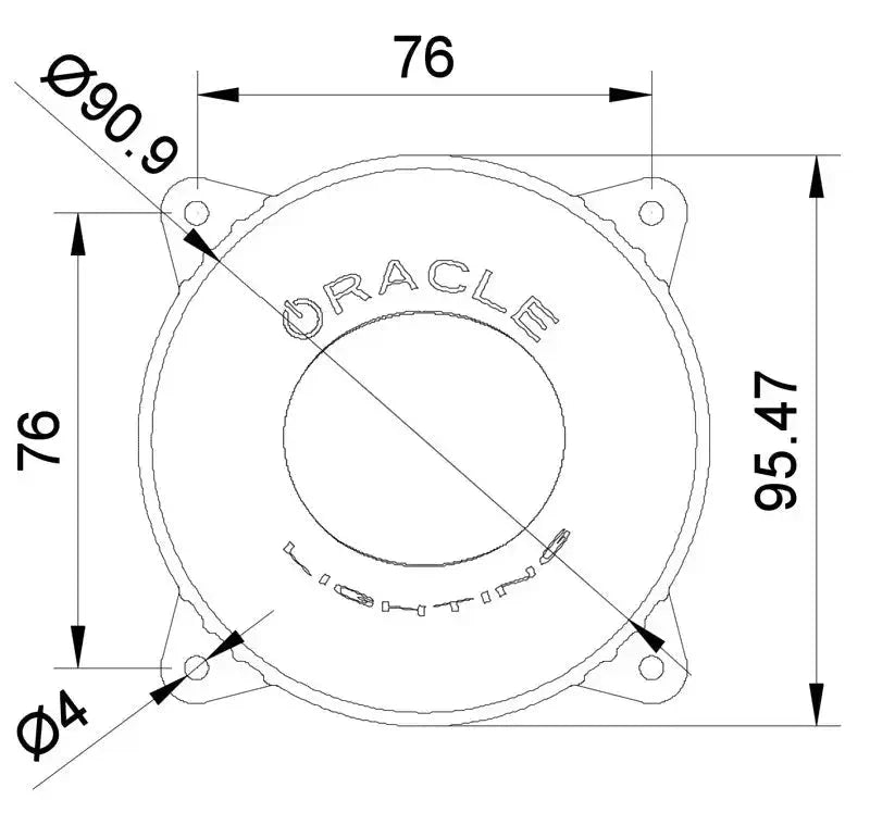 ORACLE 95mm 20W High Beam LED Emitter by ORACLE Lighting