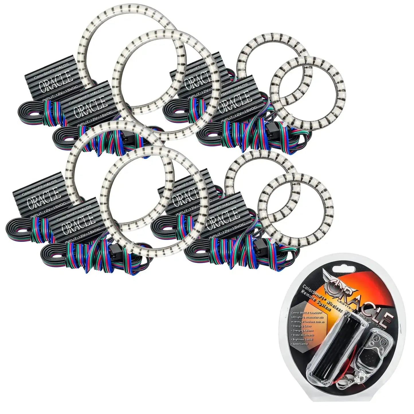 ORACLE Lighting Vector™ Series Grill LED Halo Kit - JK/JL/JT by ORACLE Lighting
