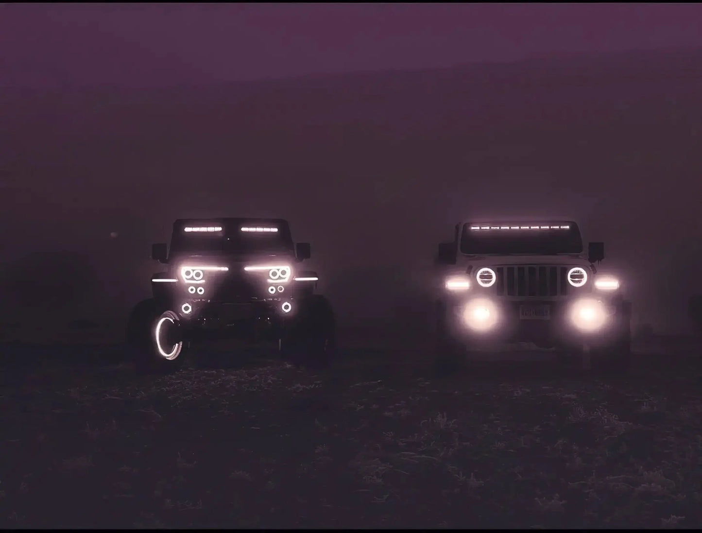 ORACLE Lighting Vector™ Series Grill LED Halo Kit - JK/JL/JT by ORACLE Lighting
