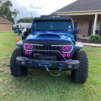 ORACLE Lighting Vector™ Series Grill LED Halo Kit - JK/JL/JT by ORACLE Lighting