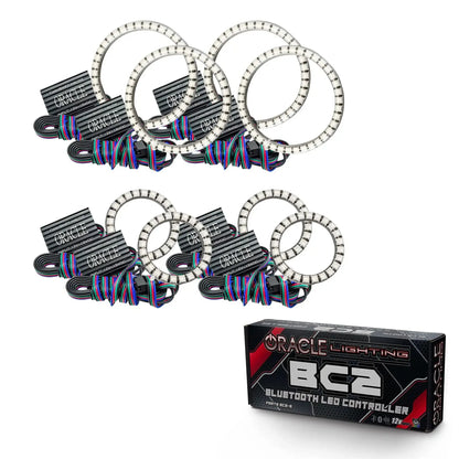 ORACLE Lighting Vector™ Series Grill LED Halo Kit - JK/JL/JT by ORACLE Lighting