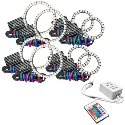 ORACLE Lighting Vector™ Series Grill LED Halo Kit - JK/JL/JT by ORACLE Lighting