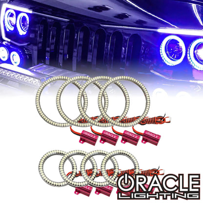ORACLE Lighting Vector™ Series Grill LED Halo Kit - JK/JL/JT by ORACLE Lighting
