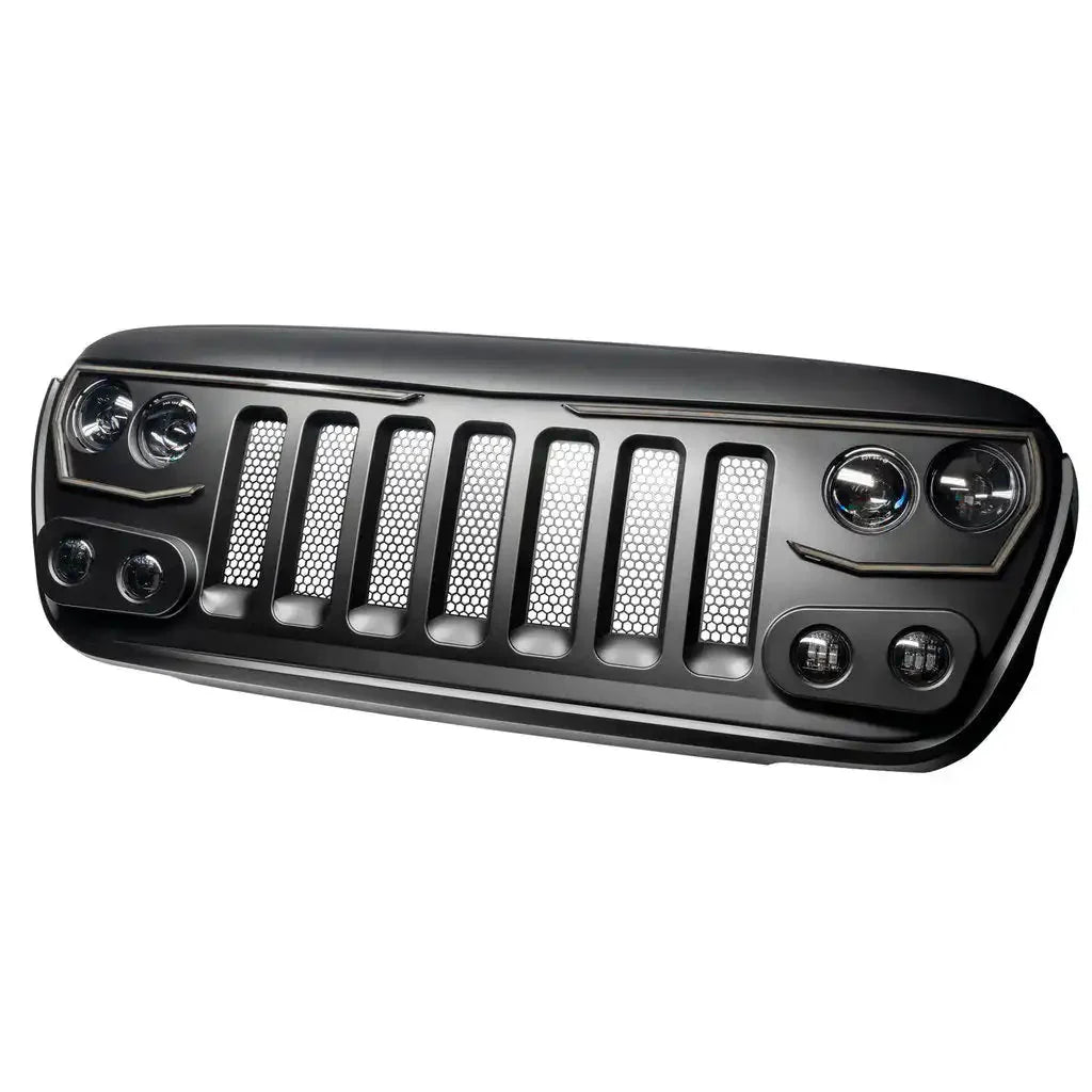ORACLE Lighting VECTOR™ Pro Series II Full LED Grill for the Jeep Wrangler JL / Gladiator JT by ORACLE Lighting