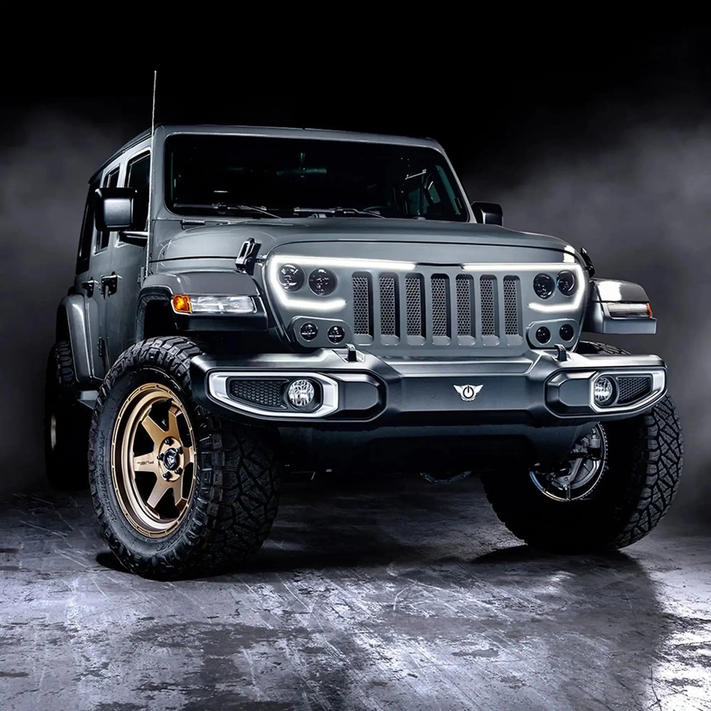 ORACLE Lighting VECTOR™ Pro Series II Full LED Grill for the Jeep Wrangler JL / Gladiator JT by ORACLE Lighting