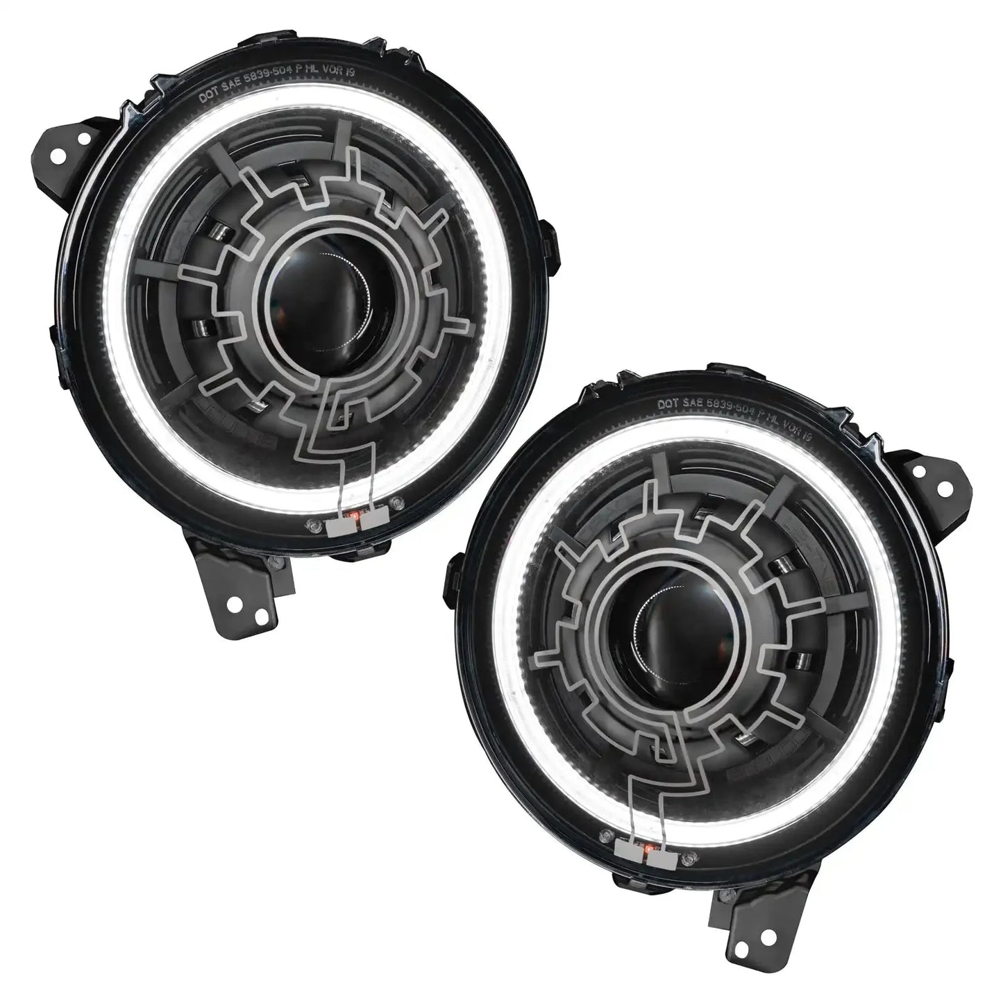 ORACLE Lighting Oculus™ Bi-LED Projector Headlights for Jeep Wrangler JL/Gladiator JT- Heated Lens by ORACLE Lighting