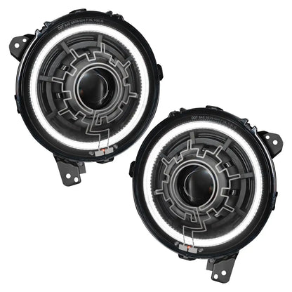 ORACLE Lighting Oculus™ Bi-LED Projector Headlights for Jeep Wrangler JL/Gladiator JT- Heated Lens by ORACLE Lighting