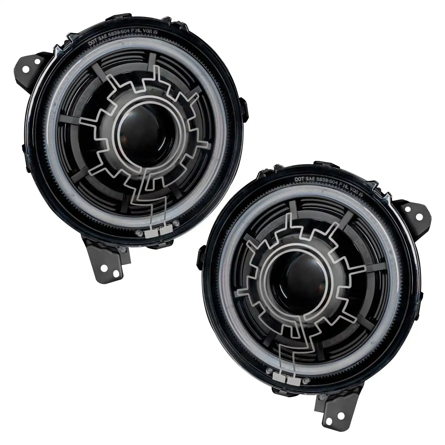 ORACLE Lighting Oculus™ Bi-LED Projector Headlights for Jeep Wrangler JL/Gladiator JT- Heated Lens by ORACLE Lighting