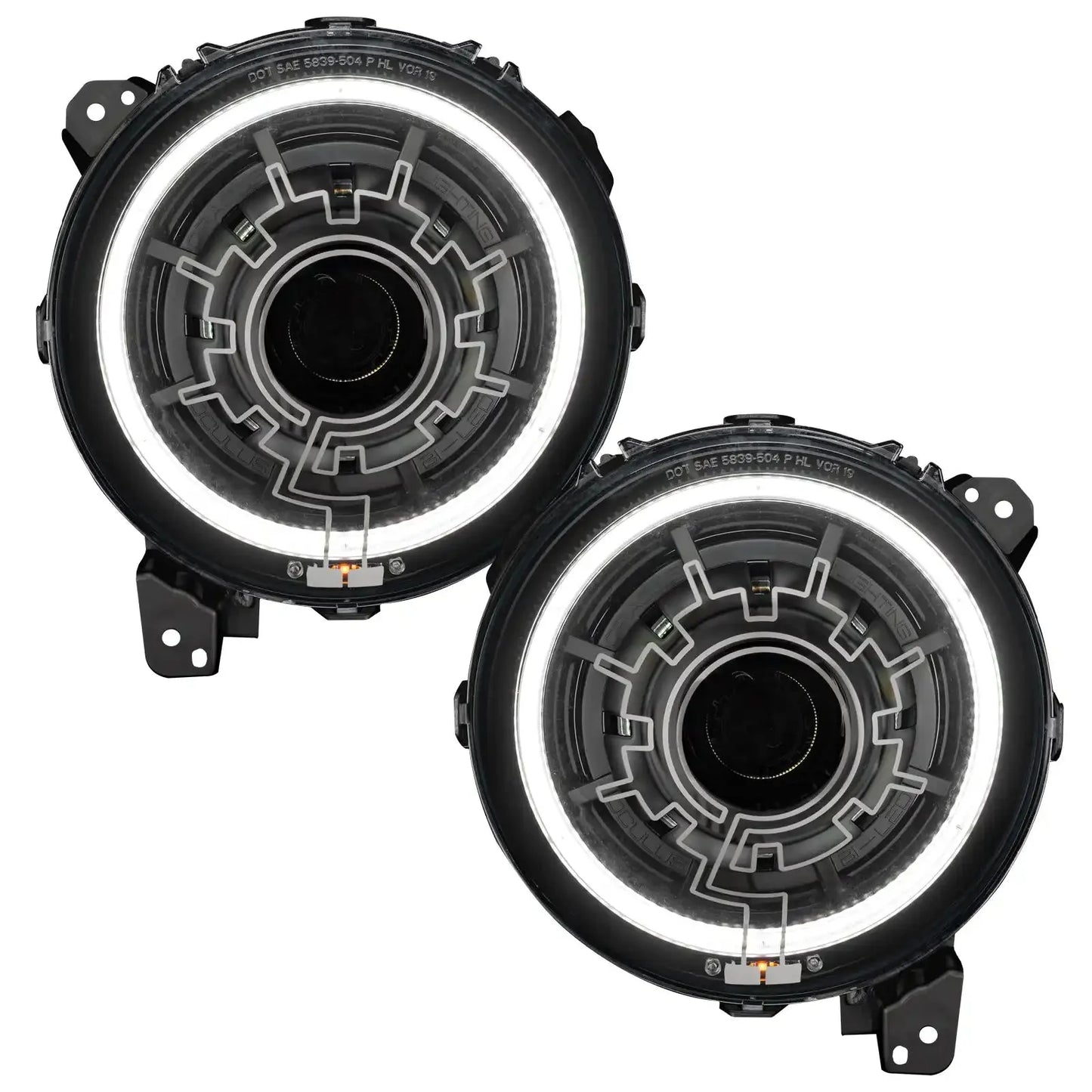 ORACLE Lighting Oculus™ Bi-LED Projector Headlights for Jeep Wrangler JL/Gladiator JT- Heated Lens by ORACLE Lighting