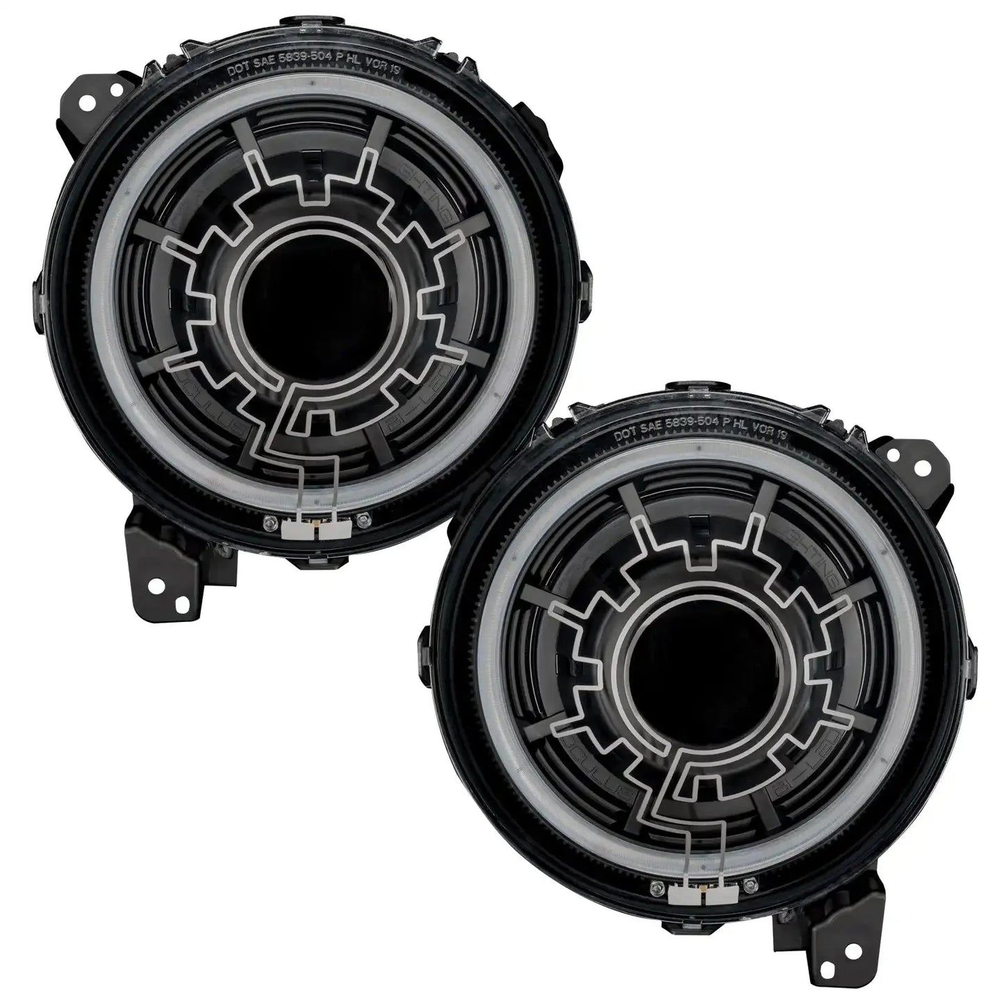 ORACLE Lighting Oculus™ Bi-LED Projector Headlights for Jeep Wrangler JL/Gladiator JT- Heated Lens by ORACLE Lighting