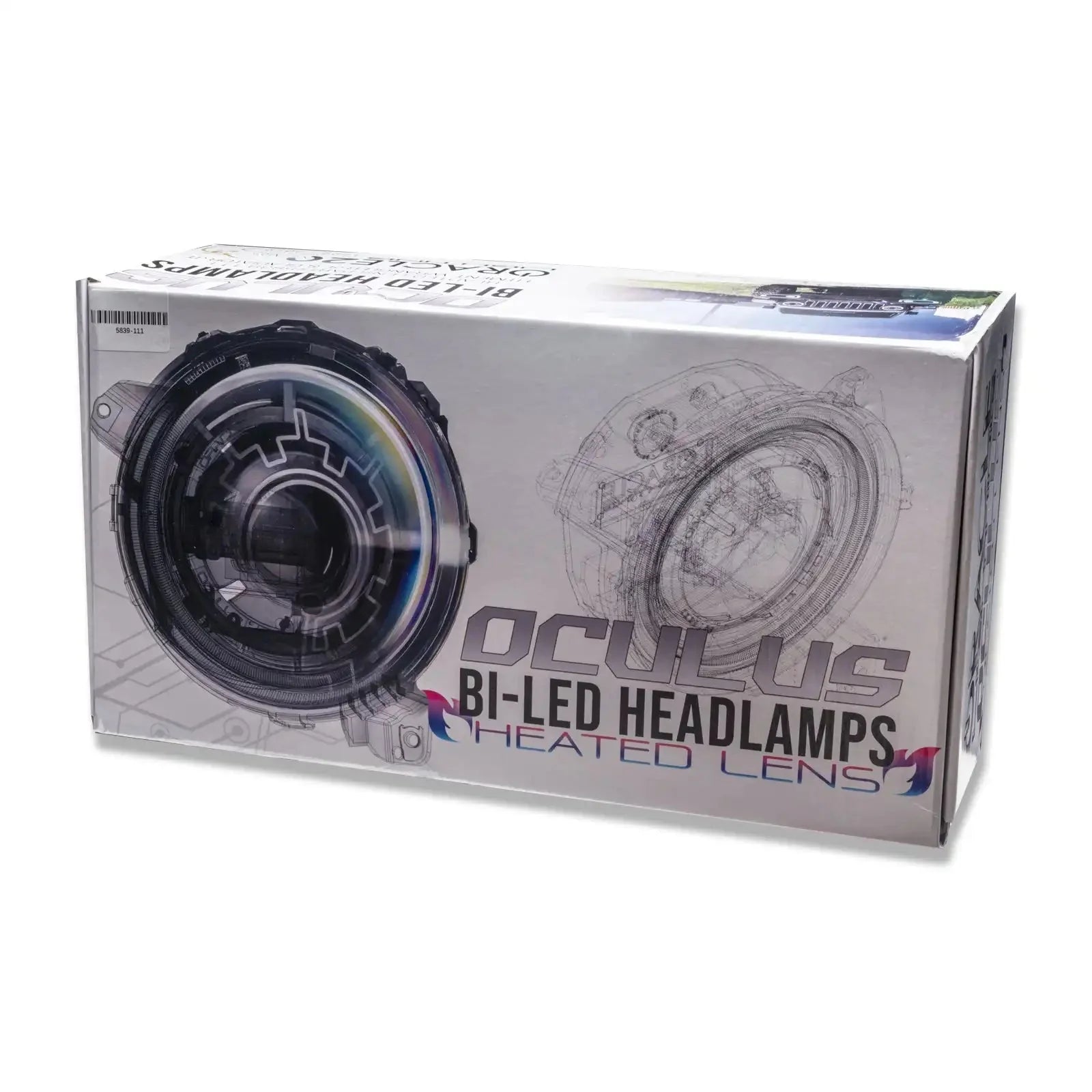 ORACLE Lighting Oculus™ Bi-LED Projector Headlights for Jeep Wrangler JL/Gladiator JT- Heated Lens by ORACLE Lighting