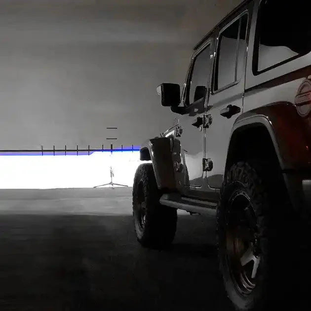 ORACLE Lighting Oculus™ Switchback Bi-LED Projector Headlights for Jeep Wrangler JL/ Gladiator JT by ORACLE Lighting