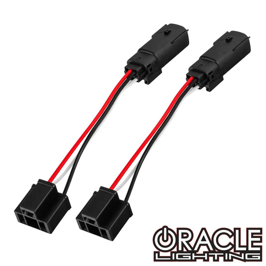 ORACLE Lighting 2018-2025 Jeep Wrangler JL "Plug & Play” H4 Headlight Wiring Adapter (Pair) by ORACLE Lighting