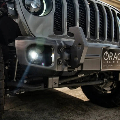 ORACLE Lighting 20W LED Fog Lights for Jeep Wrangler JK/JL & Gladiator JT | High Performance Plug-and-Play by ORACLE Lighting