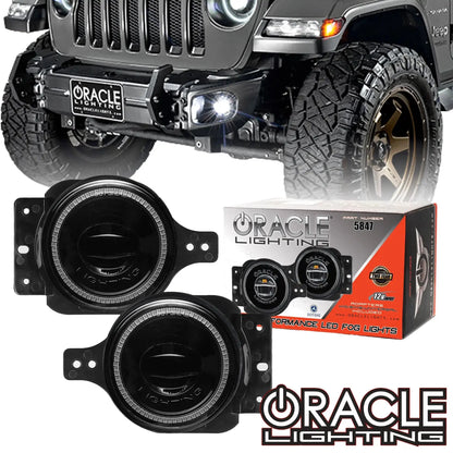 ORACLE Lighting Jeep Wrangler JL & Gladiator JT SPORT High Performance 20W LED Fog Lights by ORACLE Lighting